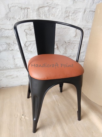 Iron Tolix Armrest With Cushion Seat Handicraft Point
